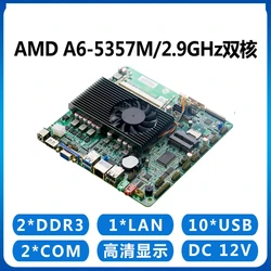 Placa Base Mini ITX AMD A6-5357M DDR3 Industrial POS Multi-USB