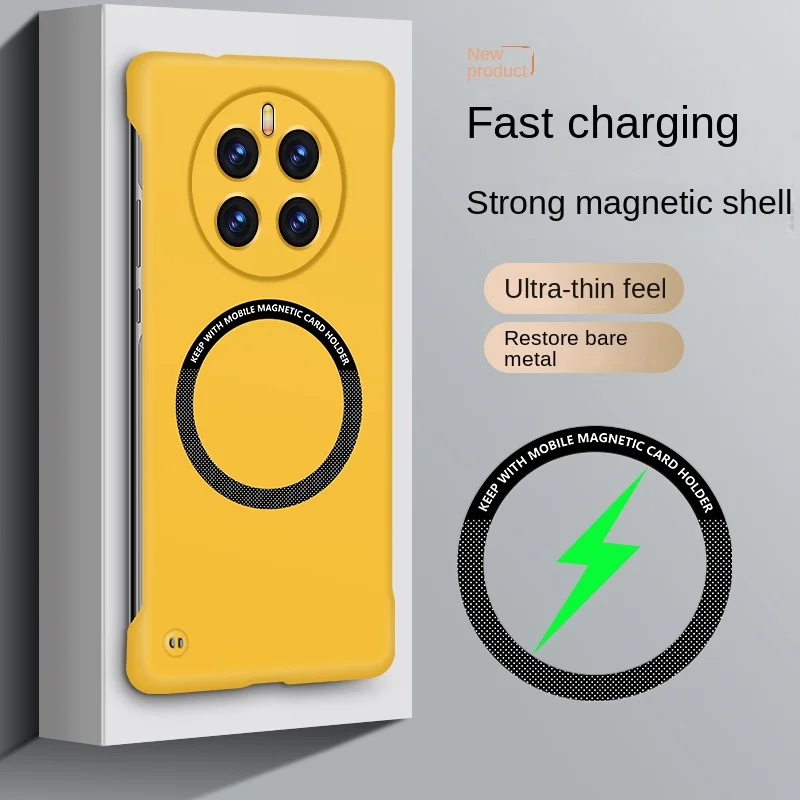 Funda rígida magnética para OPPO Realme, carcasa trasera protectora delgada para Realme, 12 Pro Plus, carga inalámbrica