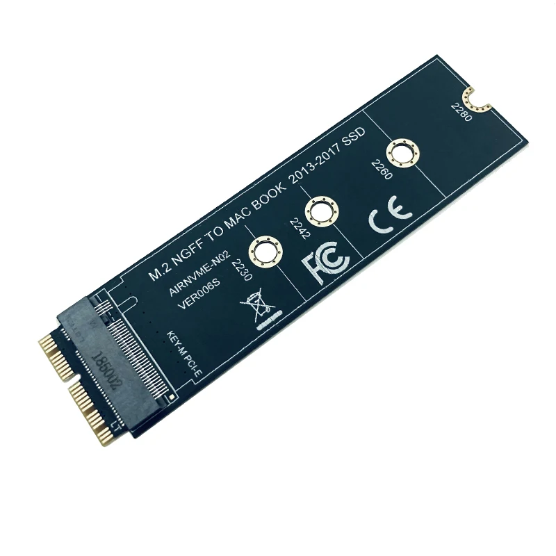 Conectores adaptadores SSD M2 a SSD para Macbook Air 2013 2014 2015 2016 2017 M.2 M Key PCIe X4 NGFF a SSD para Apple Laptop - imagen 2