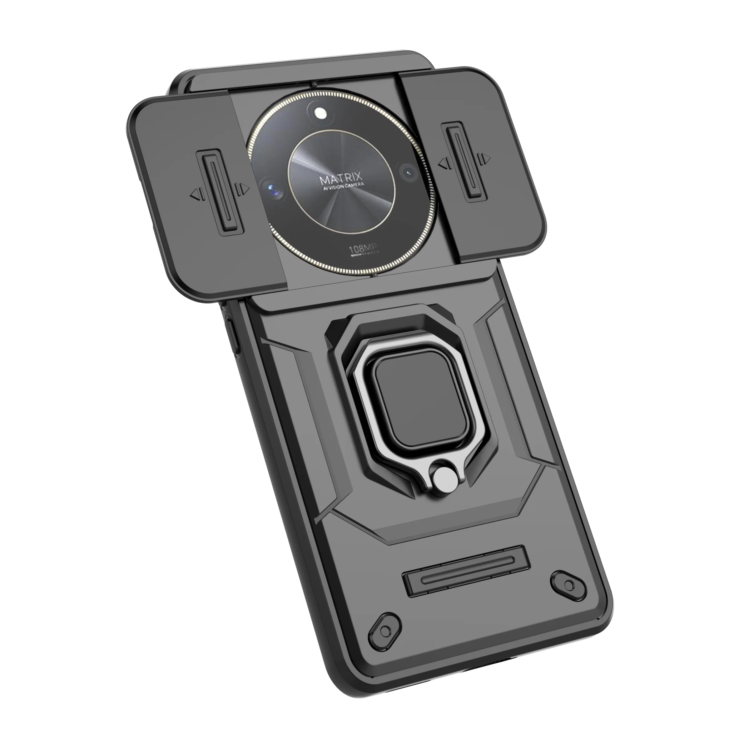 Para Honor Magic 6 Lite funda Magic 6 Lite Fundas soporte de batalla actualizado a prueba de golpes deslizamiento Windows Back Coque Magic 6 Lite