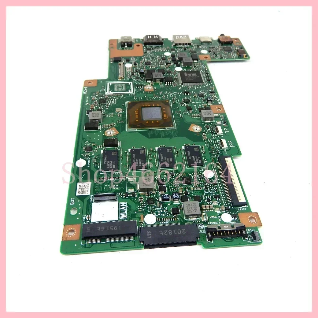 Placa base E410MA N4020 CPU 4GB-RAM 64GB/128GB SSD para For Asus E410MAB E410M E510MA R429M F414MA placa base para ordenador portátil 100% probado OK - imagen 5