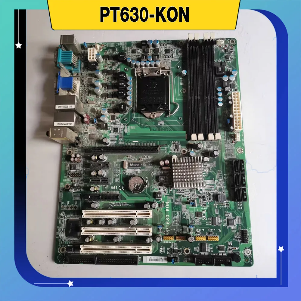 PT630 Creation Placa base de control industrial PT630-KON LGA 1156 Tarjeta de red dual - imagen 2