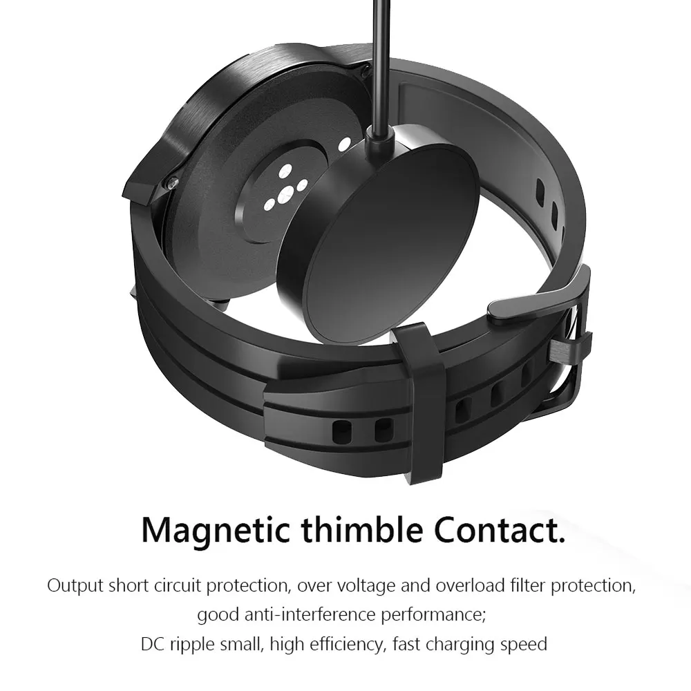 Cable cargador USB para Realme Watch S RMA207, base de carga magnética para reloj inteligente Realme Watch S Pro RMA186 - imagen 3