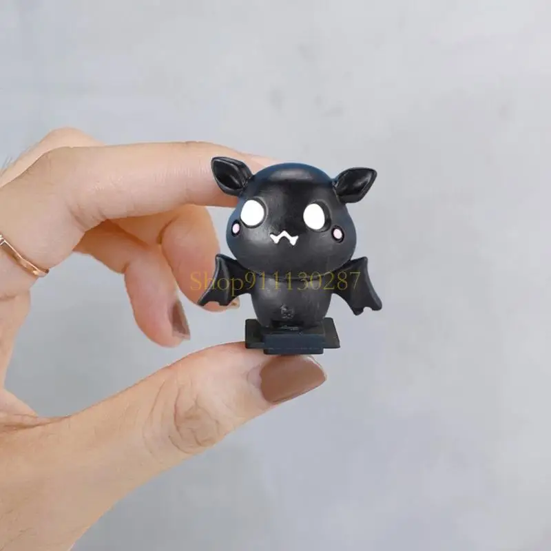 J1HC Halloween Tema calzado caliente Cámara Halloween Tapa zapatería caliente a prueba polvo y lindo - imagen 5