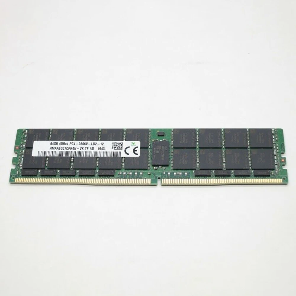 1 Uds RAM 64G 64GB DDR4 2666 4DRX4 PC4-2666V EC LR memoria HMAA8GL7CPR4N-VK - imagen 4