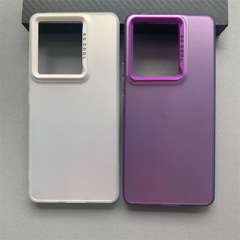Para Xiaomi Redmi Note 13 funda Redmi Note 13 Pro funda de teléfono Redmi Note 13 Pro + Plus funda mate de piel Aurora metálica de lujo - imagen 2