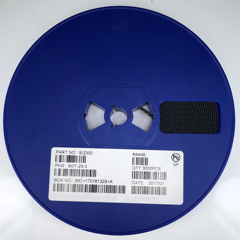 (100 uds) SI2300 2300 SOT-23 SMD MOSFET Transistor Canal N 3.6A 30V nuevo Original - imagen 3