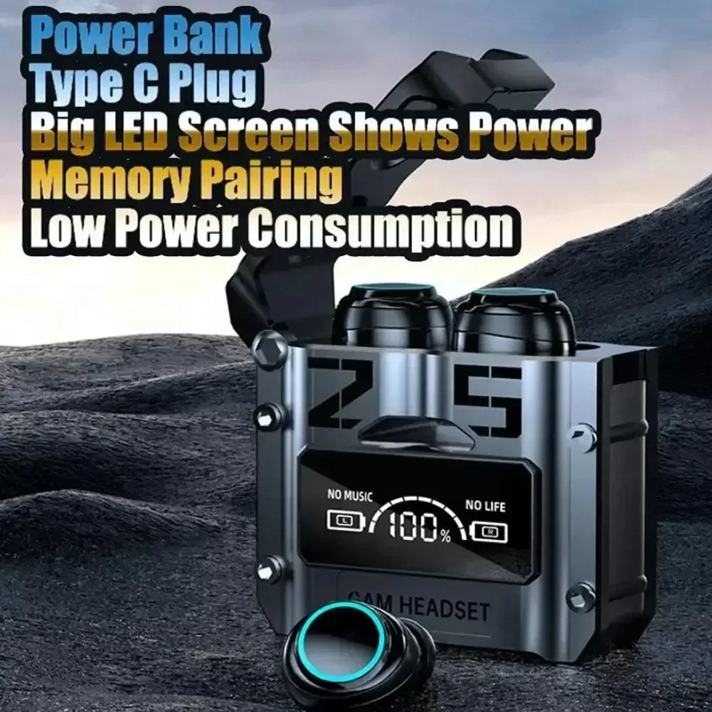 Auriculares inalámbricos M25 TWS originales, auriculares estéreo con Control táctil y reducción de ruido para Xiaomi y Iphone - imagen 5