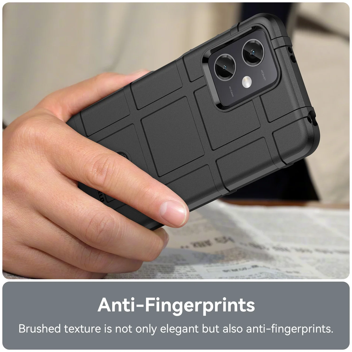 Xiaomi Redmi Note 14 Pro Plus Funda anticaída con escudo mate - imagen 3