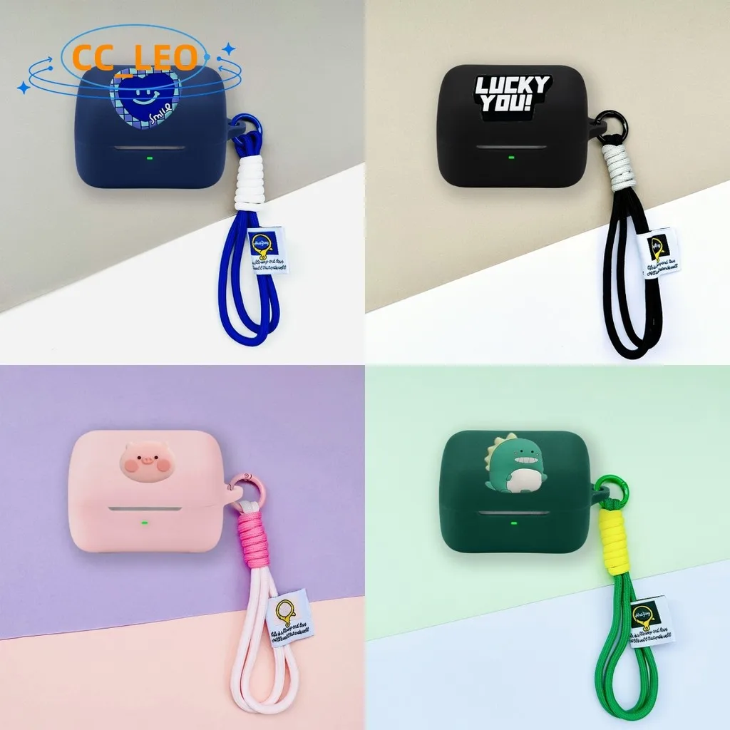 Para Sony WF-G700N funda bonita con cordón colgante funda suave de silicona Sony WF-G700N funda protectora a prueba de golpes