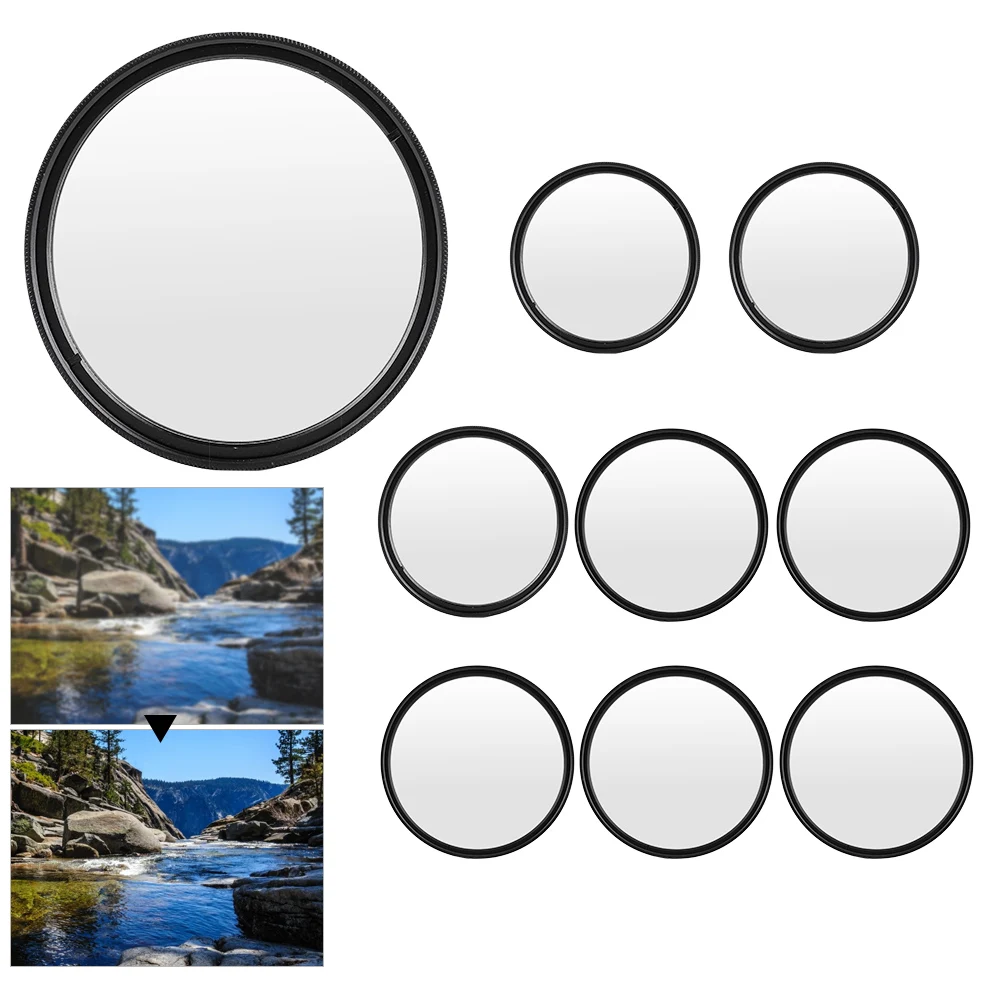 VBESTLIFE Filtros de protección de lentes de filtro UV delgado universal para cámaras Filtro de protección de cámara - imagen 5