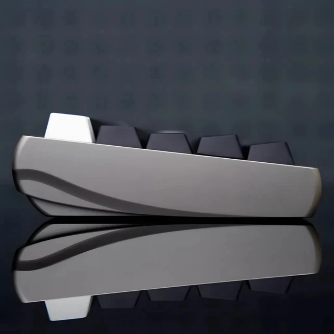 Chosfox Fox65 QMK/VIA teclado mecánico personalizado Kits de aluminio teclado para juegos por cable de intercambio en caliente teclado de junta para jugadores RGB - imagen 2