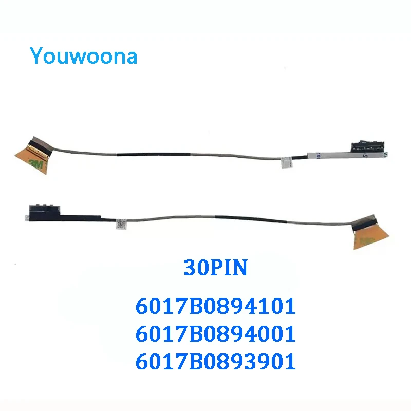 Cable LCD FHD Original para ordenador portátil, accesorio para HP 740, 745, 840, 845, G5, ZBOOK 15U, G5, G6, PS1714, 30pin, 6017B0894101, 4001, 6017B0893901, nuevo