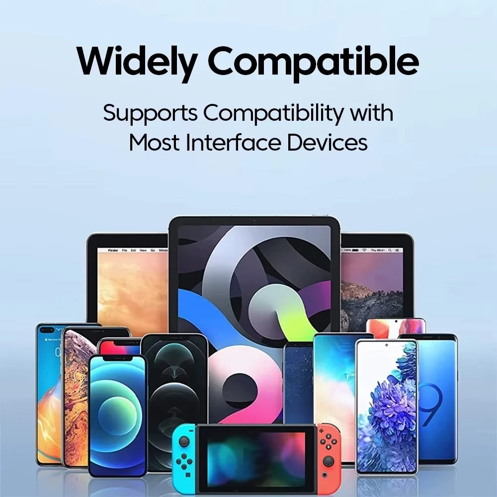 Cable USB C 3 en 1, Cable cargador USB tipo C, puerto USB múltiple, Cable de carga rápida para iPhone, Xiaomi, Samsung, Cable de datos USB tipo C - imagen 5