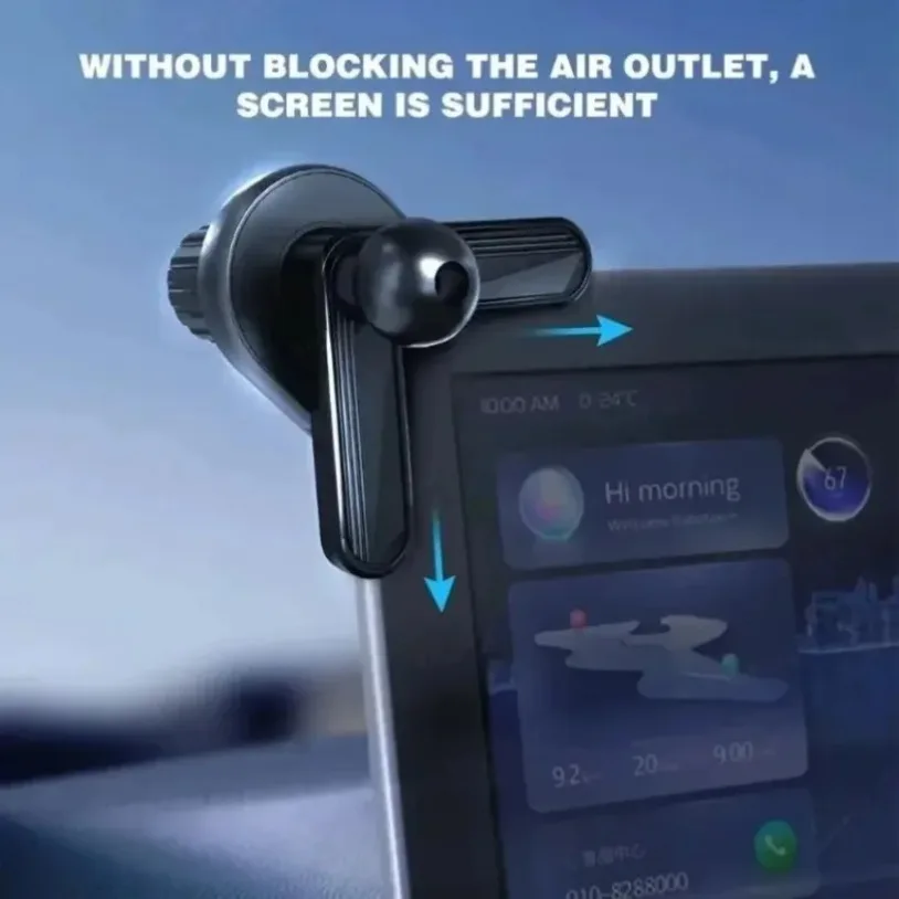 Base Universal para soporte de teléfono móvil para pantalla de visualización de coche, Base adhesiva de soporte GPS con cabeza de bola de 17mm para Tesla Model 3/Y/S/X - imagen 5