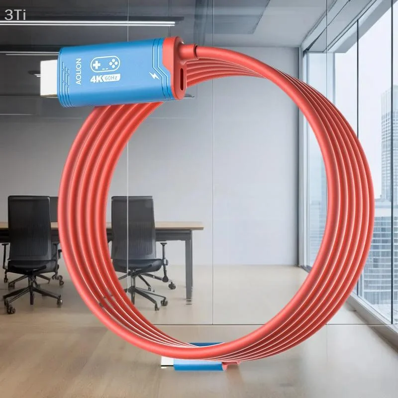 Adaptador de pantalla directa para TV, cable de proyección HD para Switch 2, convertidor de base portátil NS2