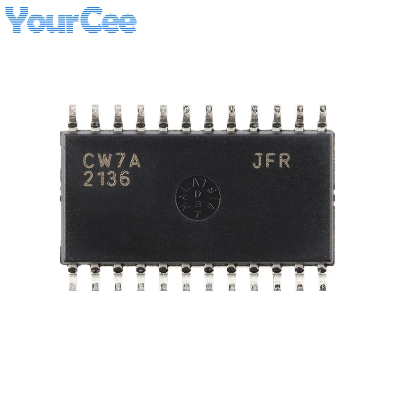 MAX7219 MAX7219CWG+T SOIC-24 SOIC24 interfaz serie pantalla LED de 8 bits Chip controlador IC circuito integrado - imagen 3