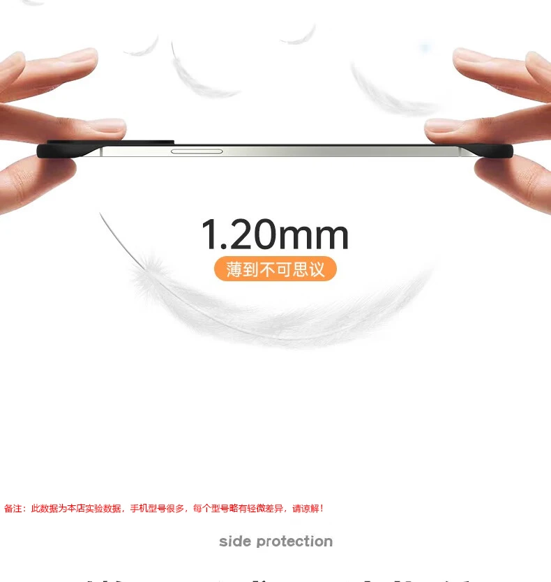 Funda mate de piel delgada sin marco para Iphone 17 Pro Max, funda dura para Iphone Air, cubierta a prueba de golpes para Iphone17pro - imagen 5