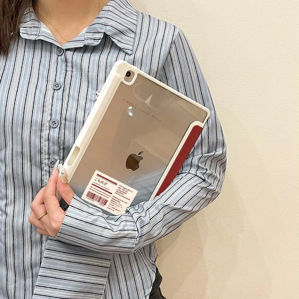 Funda plegable 3 + Y para iPad A16 11th Pro12.9 5th 6th Air11 13'' Pro11 M4 10,2 10th 9th 8th 7th funda para iPad Air4 5 mini 6 7 - imagen 4
