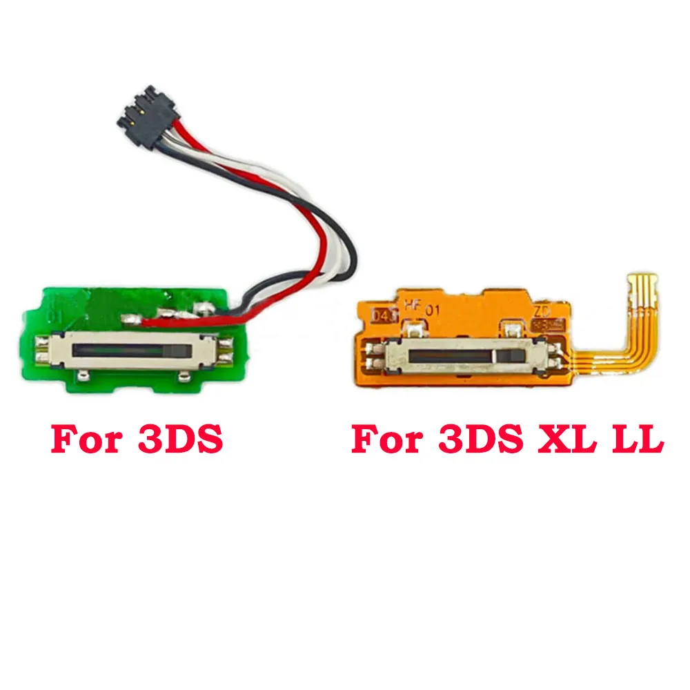 1 Uds original para línea de volumen de tecla de ajuste de volumen 3DS para accesorios de reparación de placa de interruptor de ajuste de volumen 3DS LL XL