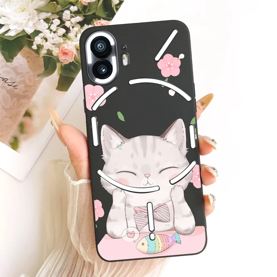 For Nothing Phone 2 Case A065 Cute Cartoon Candy Painted Cover Shockproof Phone Case For Nothing Phone 2A A142 Phone2 Soft Shell - imagen 3