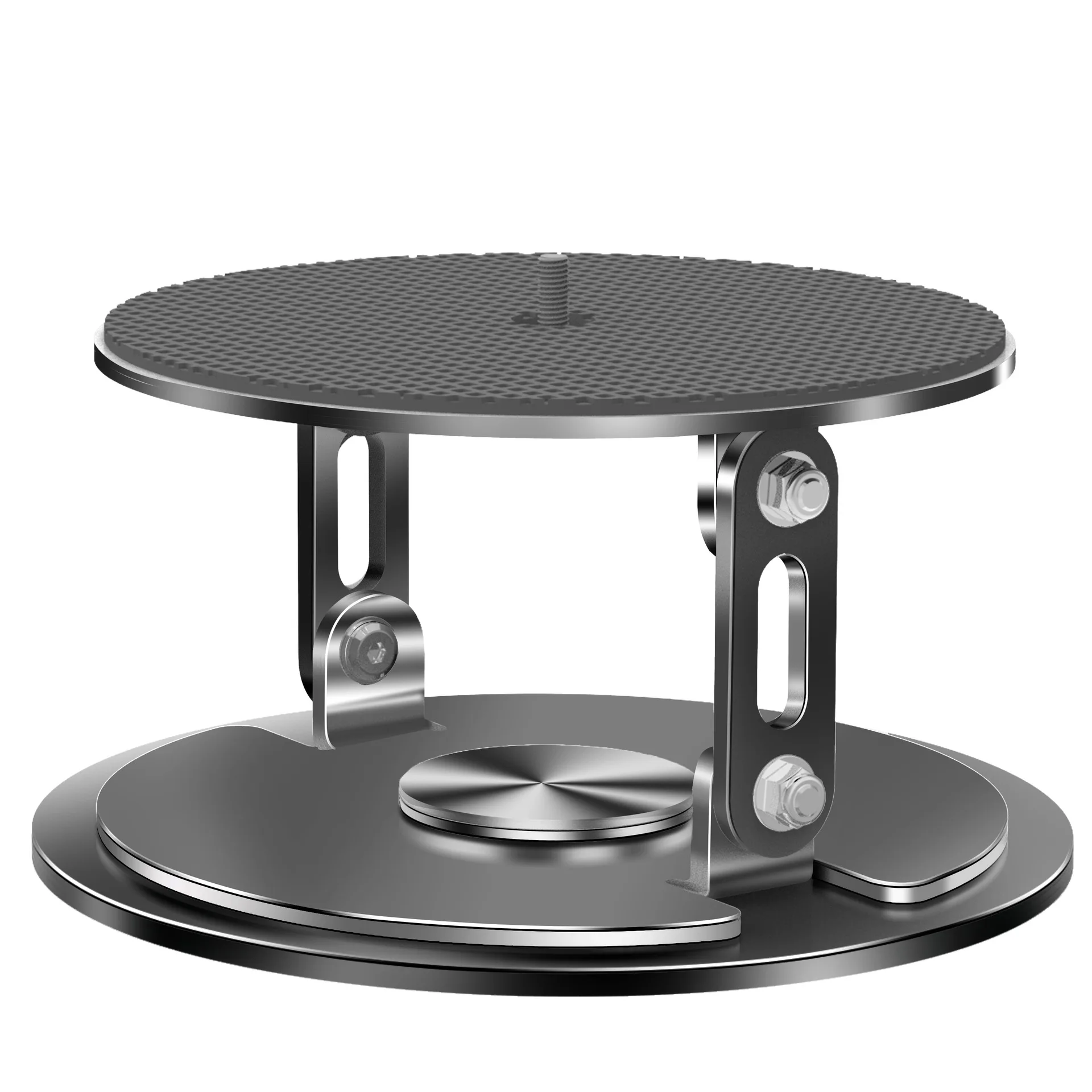 Soporte giratorio para proyector de 360 grados, soporte de almacenamiento de escritorio sin agujeros montado en la pared para el hogar pequeño, soporte para proyector de mesa - imagen 5