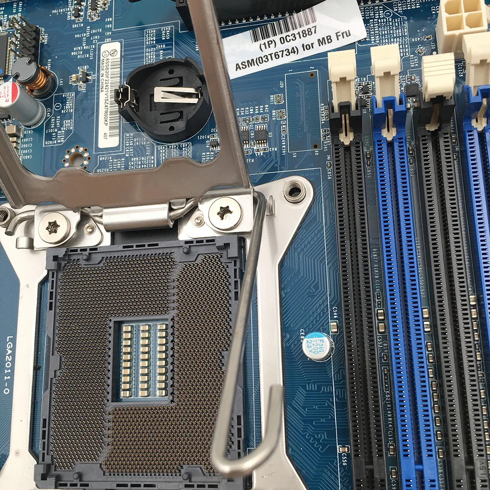 Para Lenovo ThinkStation S30 03T6734 03T6736 LGA2011 X79 placa base de estación de trabajo - imagen 4