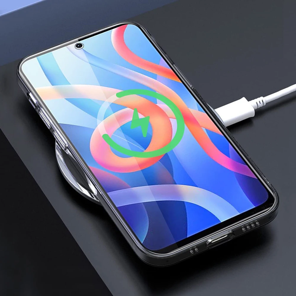 Funda de silicona ultrafina transparente para Xiaomi Redmi Note 12 11S 11E 11T 10 10S 9 9S 8 8T 7 Pro 10A 10C 9A 9C 9T 8 8A 7 contraportada - imagen 3