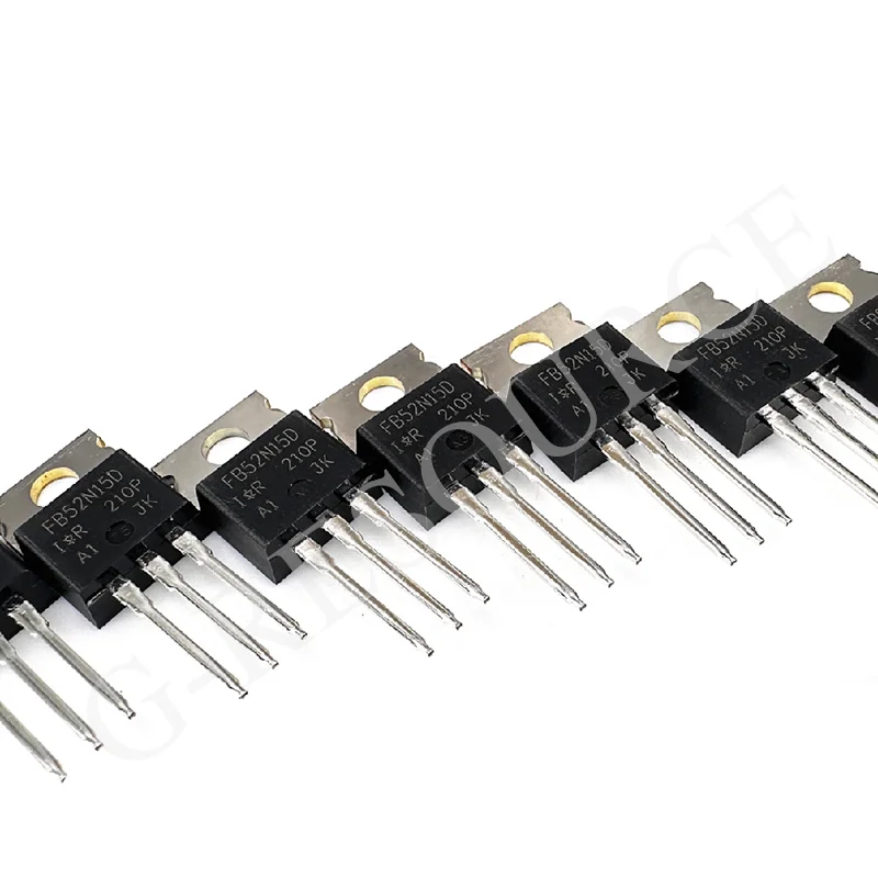Nuevo original (10 uds) IRFB52N15DPBF FB52N15D TO-220 150V 51A MOSFET de canal N - imagen 2
