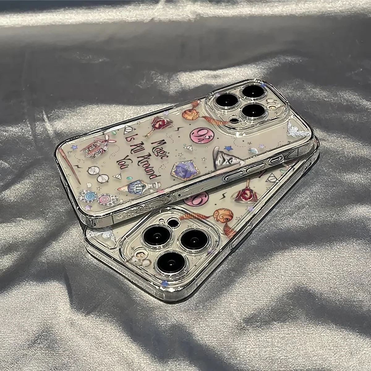 Funda de teléfono Art Potters Wand Harries para Samsung A16 A06 A55 A35 A25 A15 A05 A54 A34 A24 A14 A04 A13 A53 A33 funda trasera transparente de TPU - imagen 4