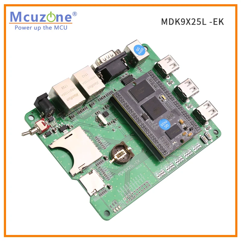 MDK9X25L-EK, CPU AT91SAM9X25 de 400MHz, 256MB DDR2, 256M nand,Dual Ethernet, USB TF de alta velocidad, 6*UART,ARM9 JTAG - imagen 3