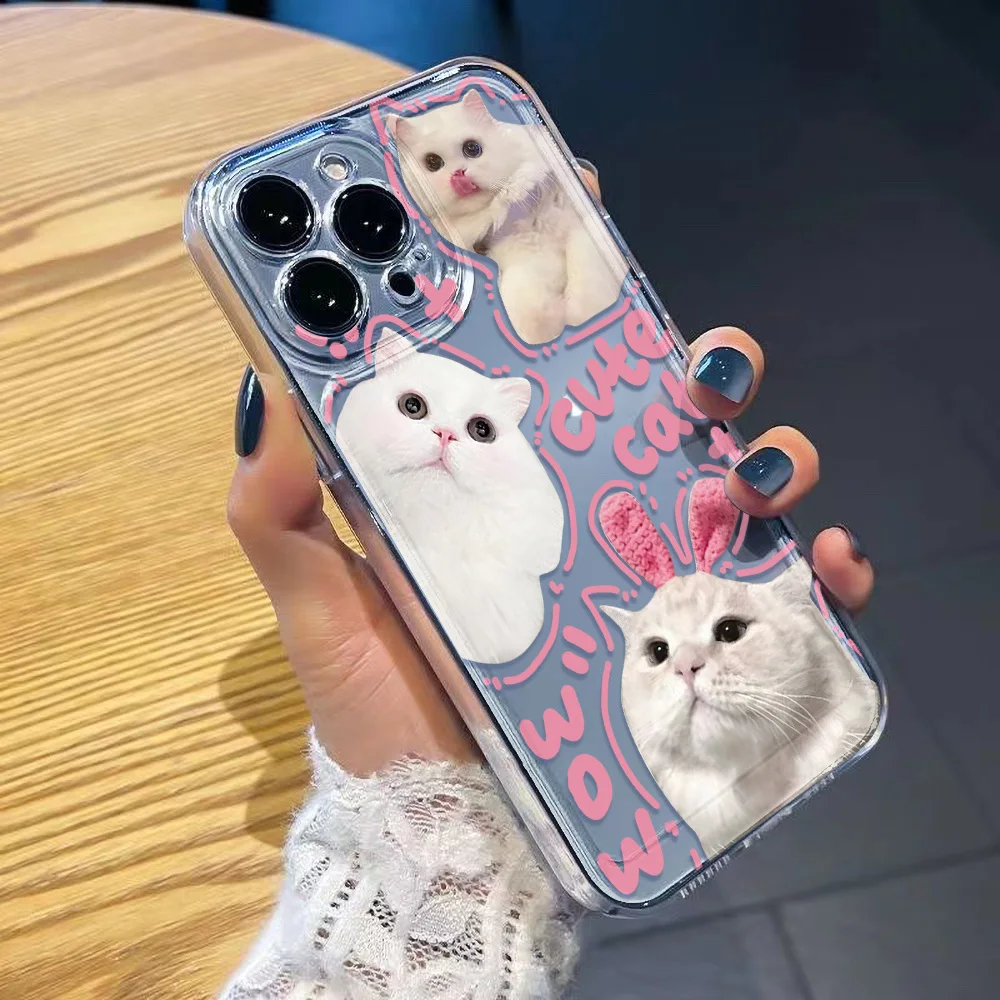 Funda de teléfono suave de TPU para iPhone 17 Pro Max Fundas iPhone 11 13 Pro Max 14 15 12 XR X Xs 7 8 Plus SE Air 17promax cubierta a prueba de golpes