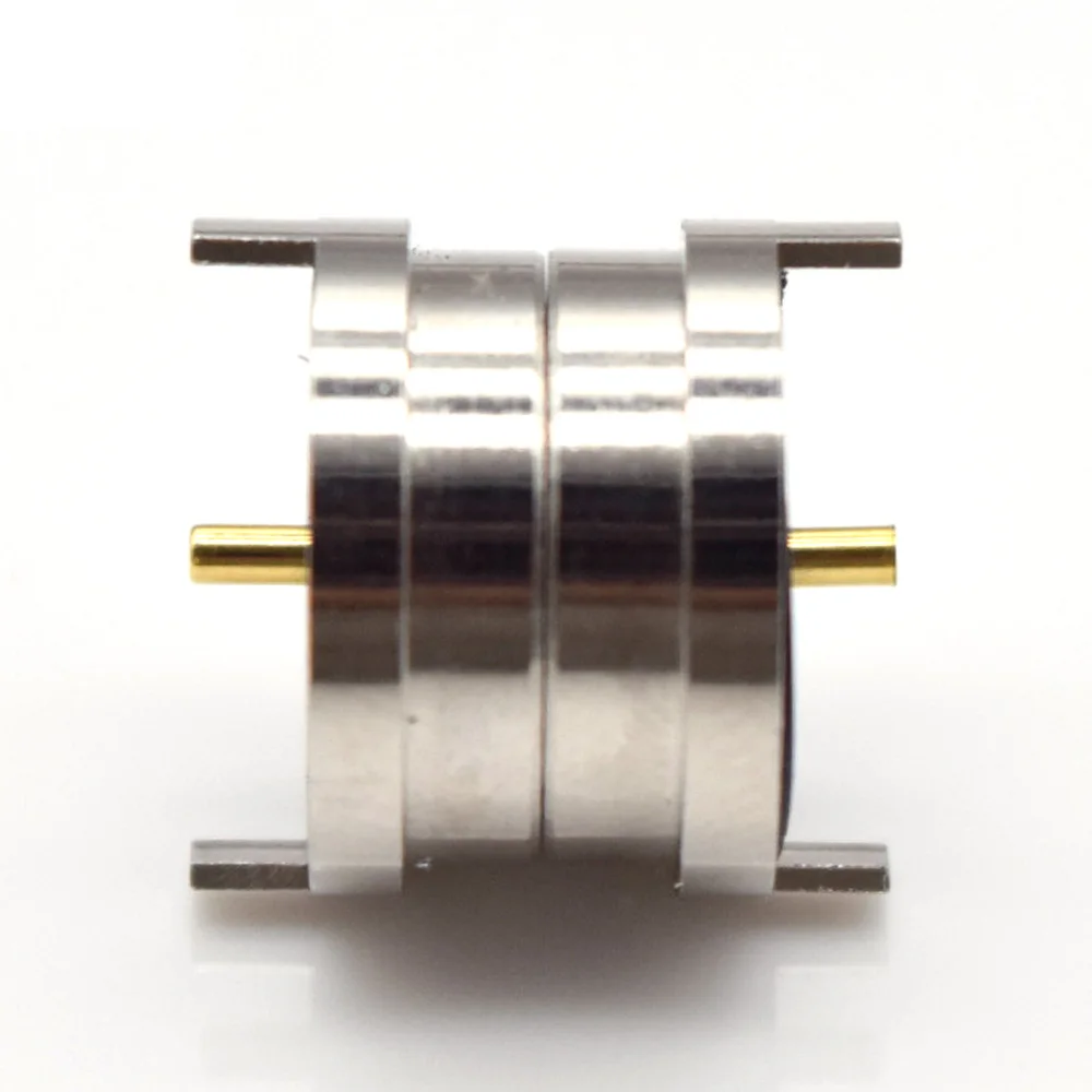 Conector de carga CC magnético de 10mm, 2P, 3A, 2 pines, conector de alimentación de carga magnética, Pogopin, orificio pasante, sonda macho hembra de soldadura - imagen 4