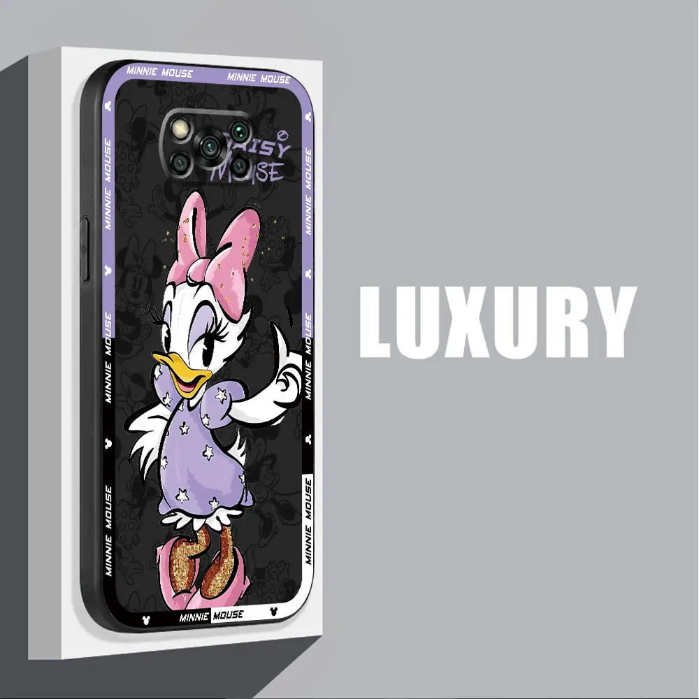 Funda de teléfono para Xiaomi Poco X3 NFC, F1, F5, M5, M4 Pro, 5G, X4 Pro, 5G, C40, C50, C51, M3, X4, GT, Disney, Mickey, Minnie Mouse - imagen 5