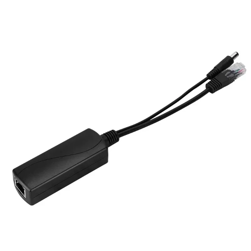 Adaptador PoE 48V a 12V Cable Divisor Inyector Huawei Hikvision - imagen 2