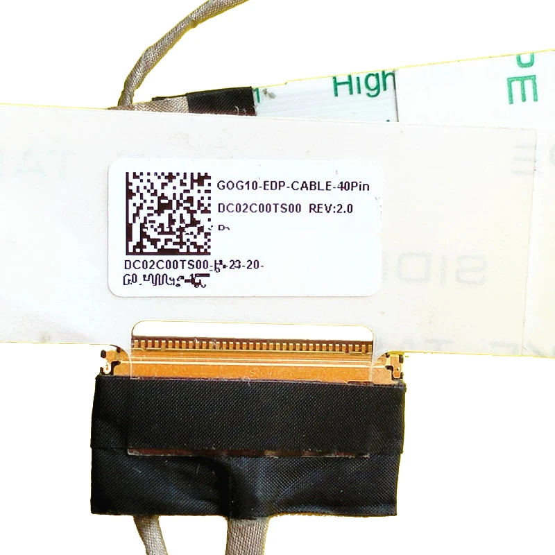 Cable LCD Original para portátil Lenovo IdeaPad Gaming 3i 15IHU6 15ACH6 4K 5C10S30293, nuevo - imagen 3