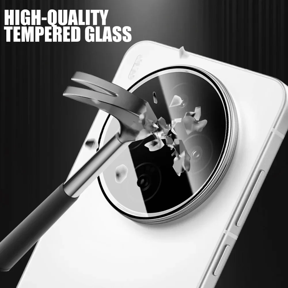 5-1 Uds. Vidrio templado fácil de instalar para Vivox300/Vivo X300 Pro protectores de lentes dureza 9H películas protectoras para cámara de teléfono - imagen 2