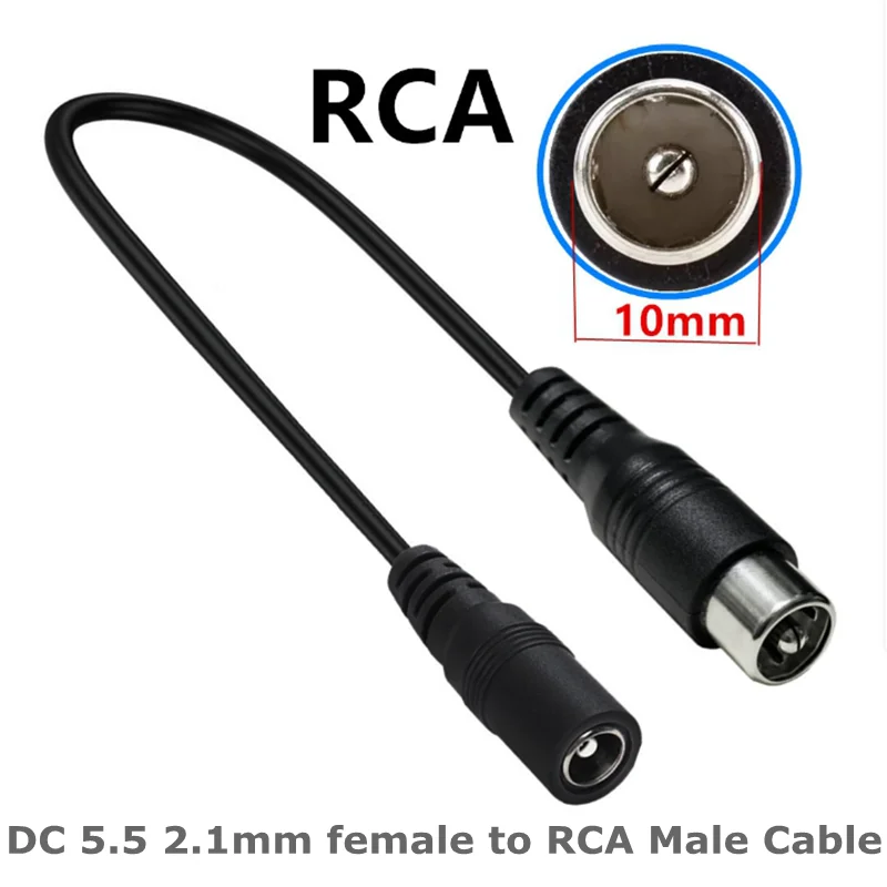 Adaptador de Cable conector DC de 5,5 MM a GX16-XLR-RCA-IEC-GX12-DC para patinete eléctrico, bicicleta, coche, conector duradero de persistencia - imagen 4