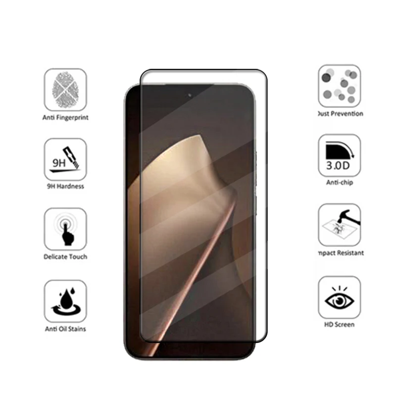 6 en 1 para Xiaomi 15T vidrio Xiaomi 15T Pro vidrio templado cubierta completa pegamento 9H Protector de pantalla de teléfono Xiaomi Mi 15T Pro lente de vidrio - imagen 3
