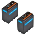 2PCS Batteries