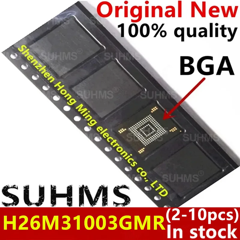 (2-10 piezas) 100% nuevo conjunto de chips BGA H26M31003GMR