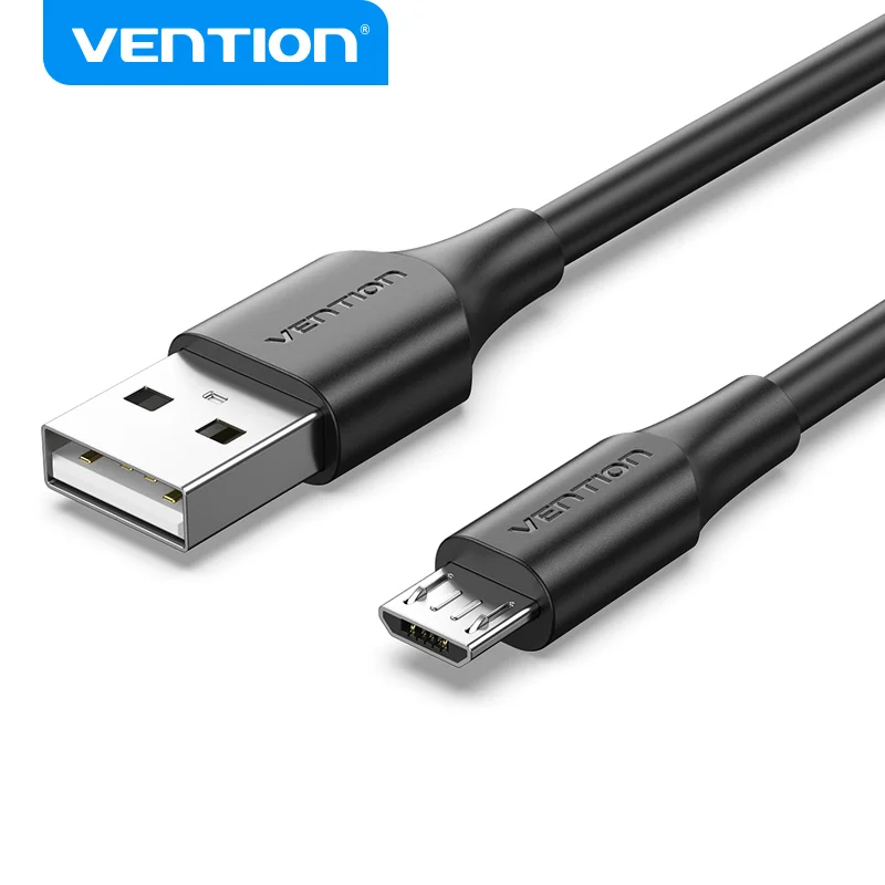 Vention Cable Micro USB 3A Cable de datos USB de carga rápida Cable de carga de teléfono móvil para Samsung HTC LG Android Tablet Cable USB