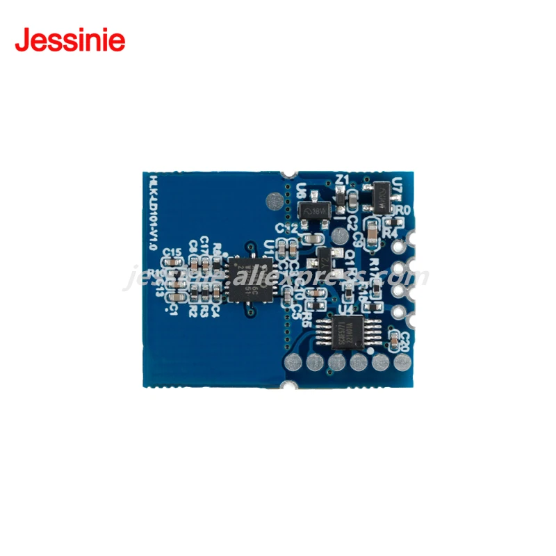 Módulo de Sensor de movimiento humano HLK-LD101, interruptor de Radar de microondas, detección de inducción inteligente, 10G