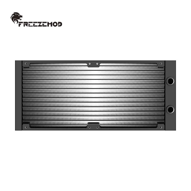 Freezemod 280 Radiador Escambiador de calor de enfriador de agua de aluminio, negro, SR-LP20-280G14 - imagen 5