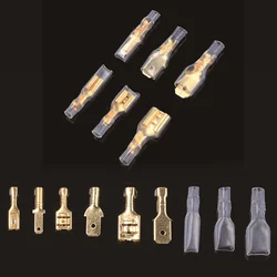 Terminales de Engarzado Tubo Termorretráctil Macho/Hembra 6,3-4,8-2,8mm