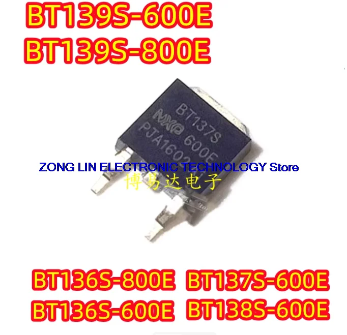 BT136S-600E -800E BT138S-600E BT137S-600E BT139S-600E -800E 50 piezas