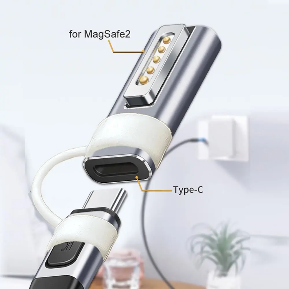 Adaptador Magnético USB-C MagSafe para MacBook con LED - imagen 2