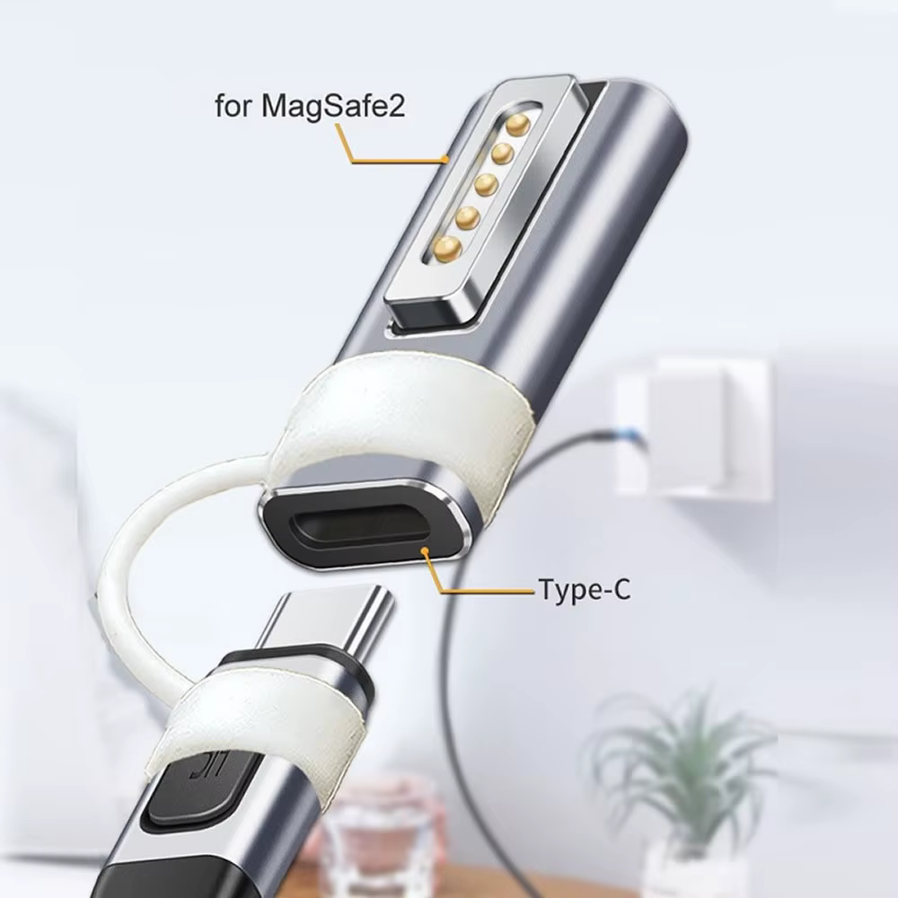 Adaptador Magnético USB-C MagSafe para MacBook con LED - imagen 2