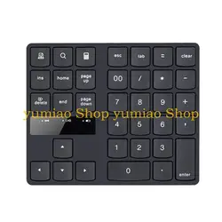 Teclado inalámbrico 587b para computadora portátil portátil liviano 2.4g teclado numérico