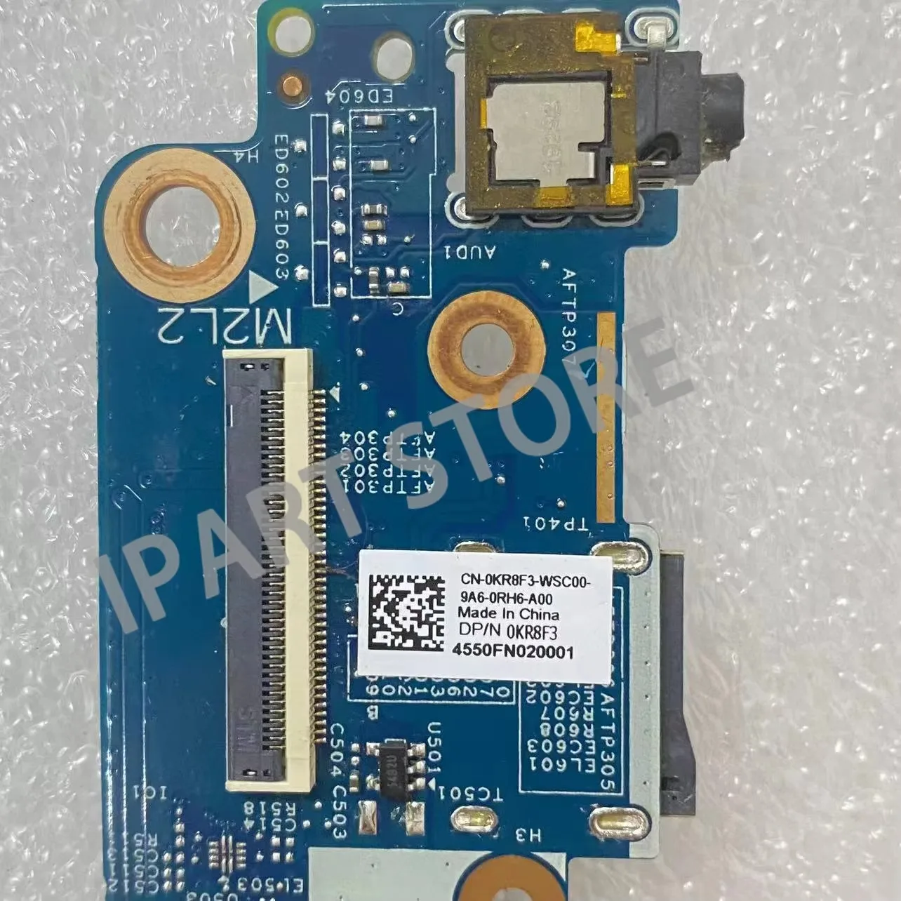 0KR8F3 para Dell Latitude 3300 puerto de Audio USB lector de tarjetas SD botón de encendido KR8F3 J8D101 - imagen 3